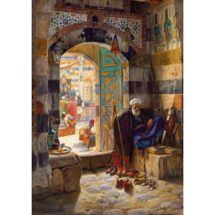 KS Games Warden Of The Mosque Damascus 1000 Parça Puzzle