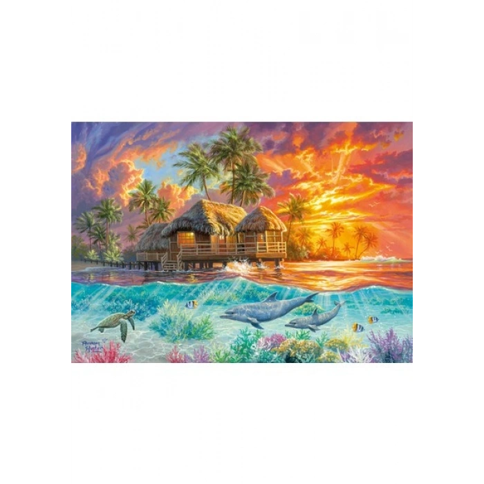 KS Games Weekend In Paradise 1000 Parça Puzzle