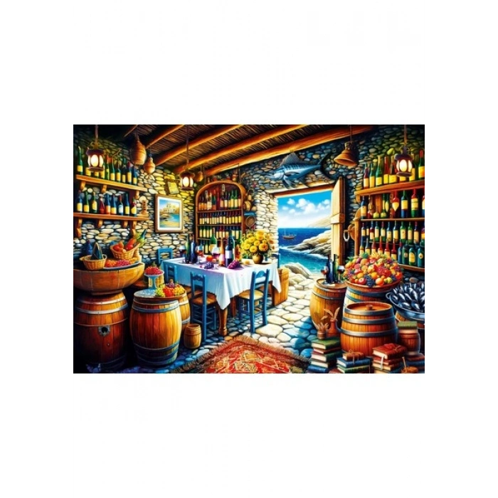 Ks Games Wine House 1000 Parça Puzzle