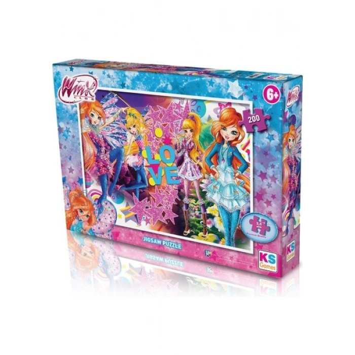 KS Games WINX113 KS Winx / 200 Parça Puzzle