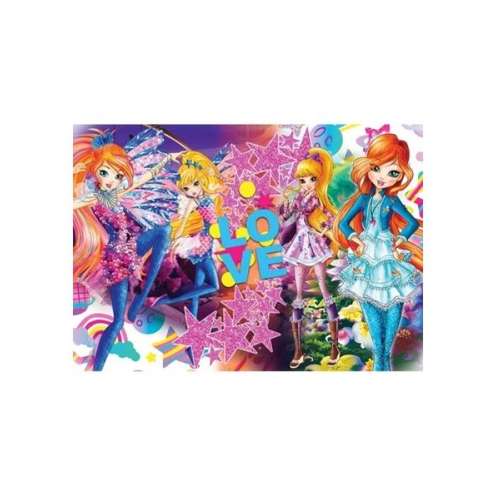 KS Games WINX113 KS Winx / 200 Parça Puzzle