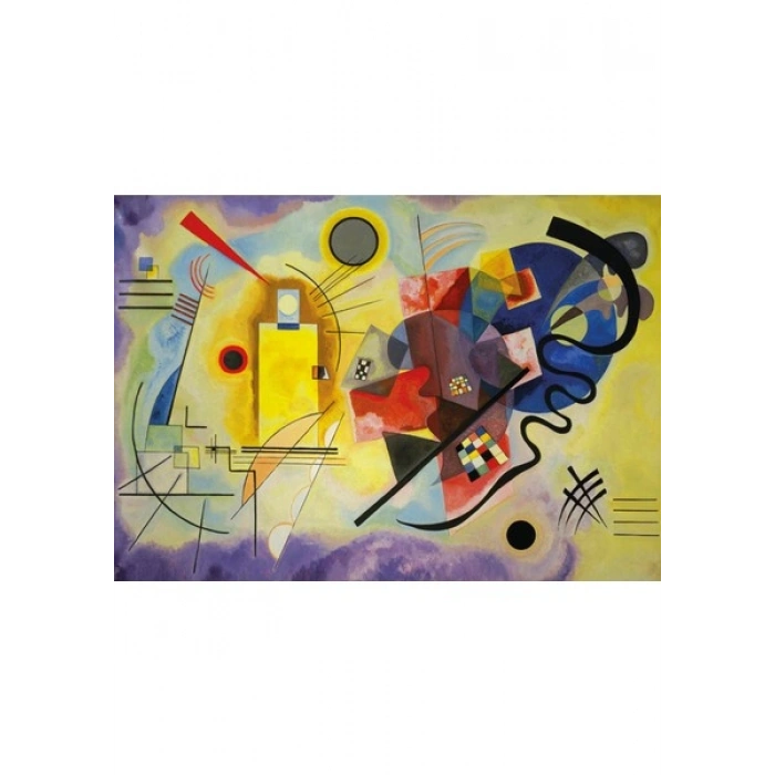 KS Games Yellow Red Blue 1500 Parça Puzzle