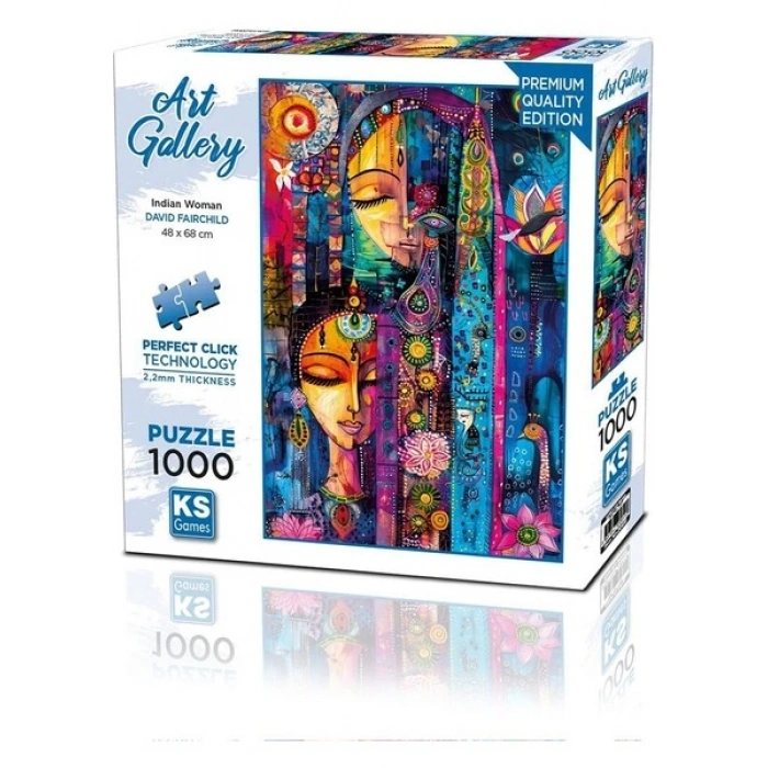 Ks Puzzle 20851 Puzzle 1000 Indian Woman