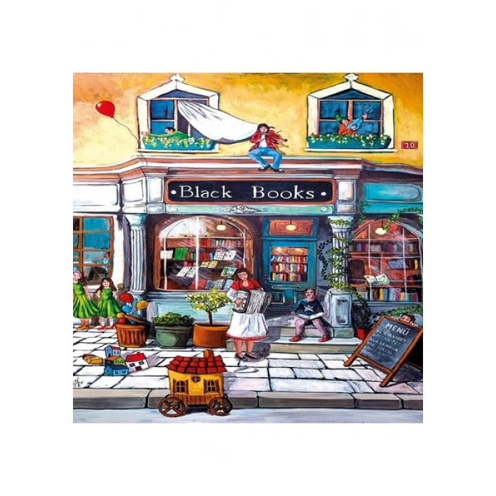Ks Puzzle 20852 Puzzle 1000 Black Books