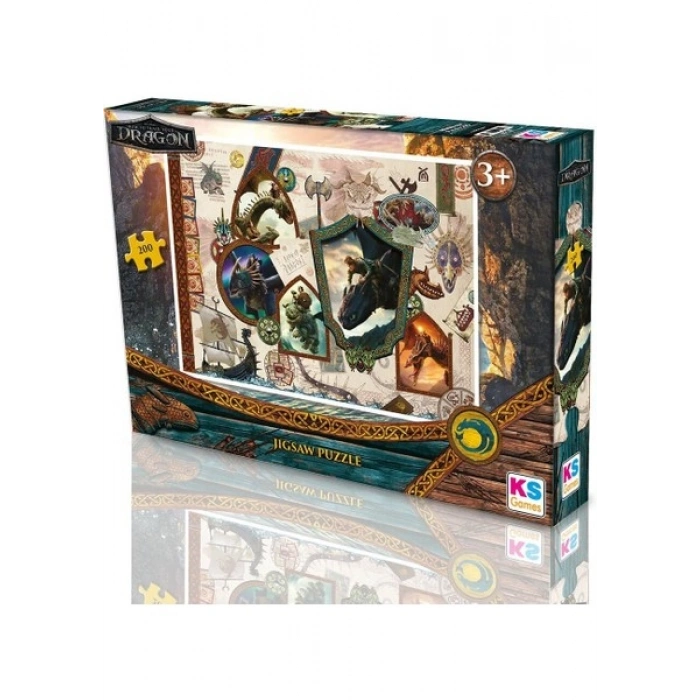 Ks Puzzle Hd 113 How To Train Your Dragon Puzzle 200 Prç