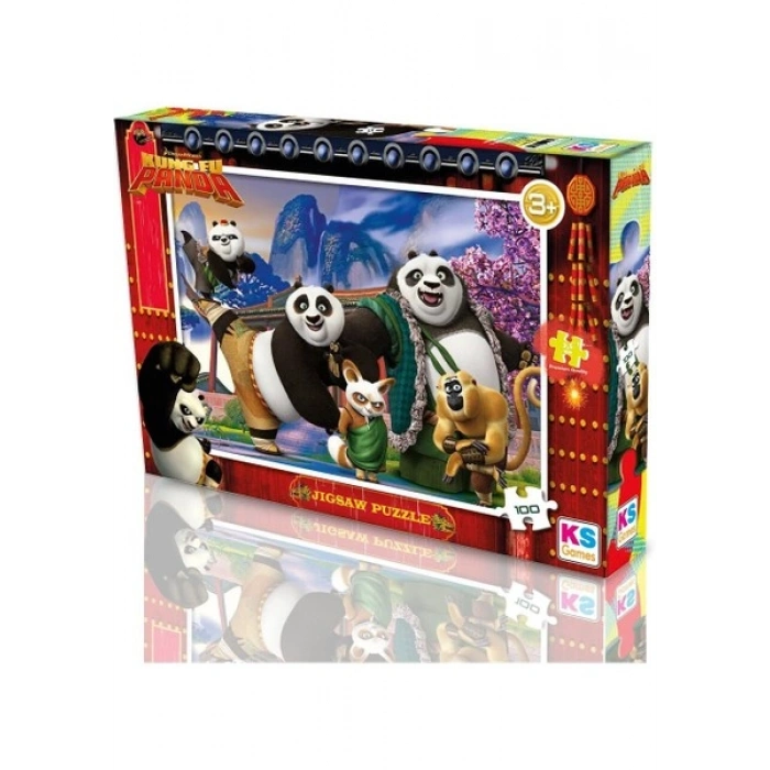 Ks Puzzle Kp 714 Kung Fu Panda Puzzle 100 Prç