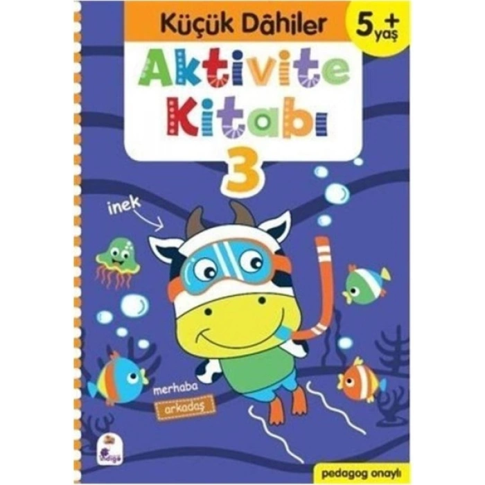 Küçük Dahiler Aktivite Kitabı 3 5+ Yaş (pedagog Onaylı)