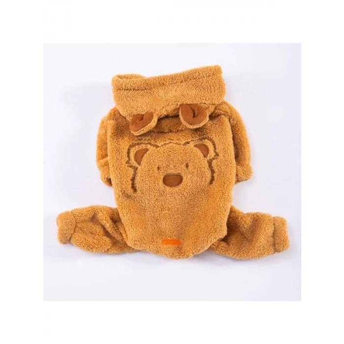 Küçük Irk Köpek Tulumu, Peluş Tasarım, Latte Koala