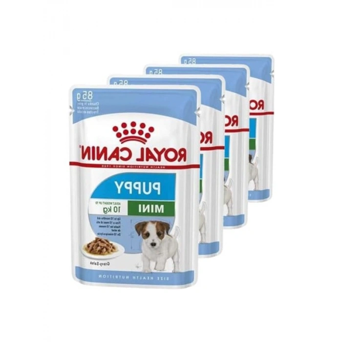 Küçük Irk Yavru Köpek Yaş Maması, 85 Grlık 4lü Paket