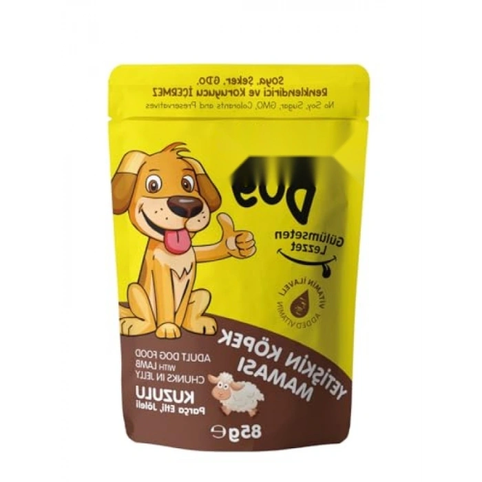 Küçük-Orta Irk Köpek Pouch 85 gr - Kuzulu Lezzet