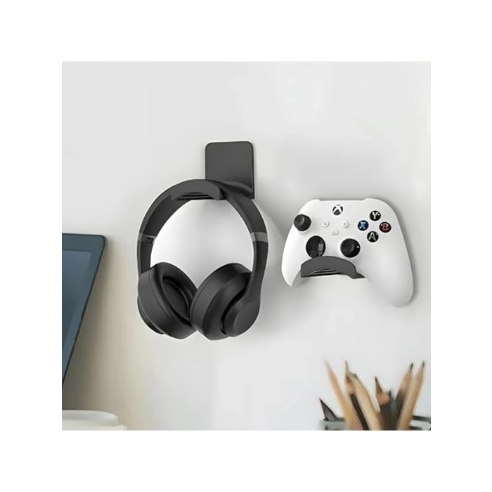 Kulaklık ve Oyun Controller Duvar Tutucu, 2li Set
