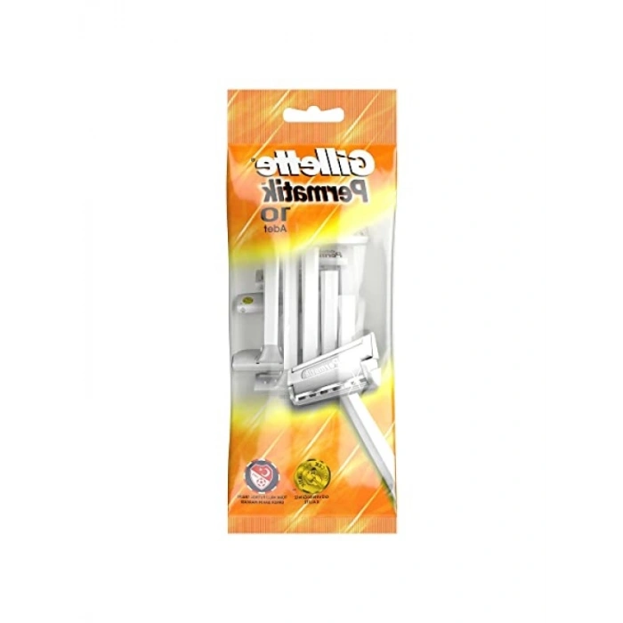 Kullan At Tıraş Bıçağı - 10 Adet Çift Bıçaklı, Krom Kaplama