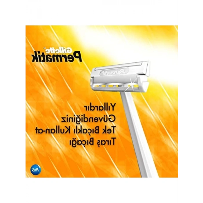 Kullan At Tıraş Bıçağı - 10 Adet Çift Bıçaklı, Krom Kaplama