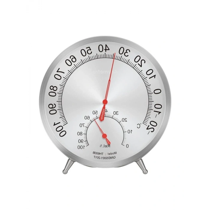 Kullanışlı Siyah Termometre ve Higrometre