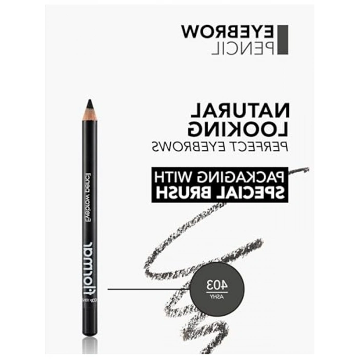 Küllü Siyah Kaş Maskarası ve Farı, Eyebrow Pencil 403