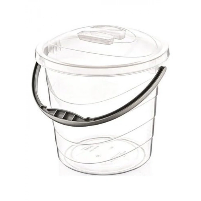 Kulplu Plastik Su Kovası, 10 Litre Kapasite ile Pratik Kullanım