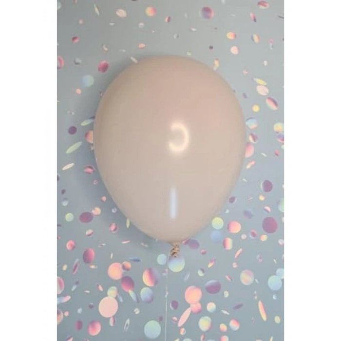 Kum Beji Renkli Parti Balon Seti, 10 Adet 30 cm Boyutunda