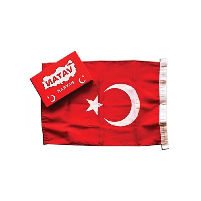 Kumaş Türk Bayrağı, 30 x 45 cm