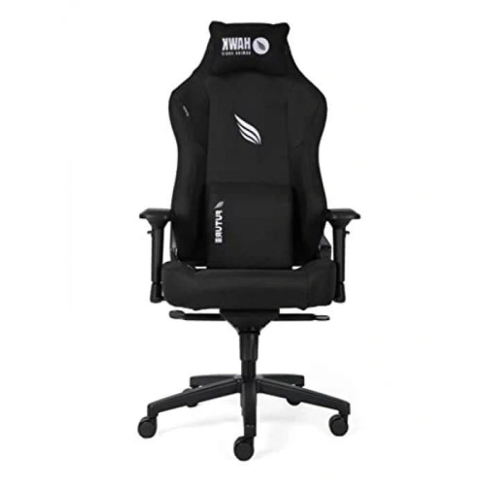 Kumaş Yapılı Ergonomik Oyuncu Koltuğu, Siyah