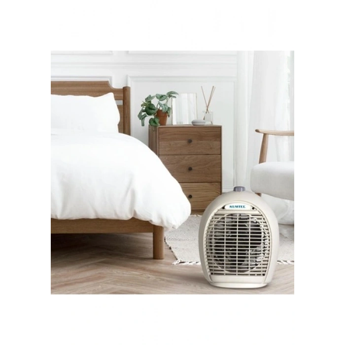Kumtel LX-6331Fanlı Isıtıcı - Bej