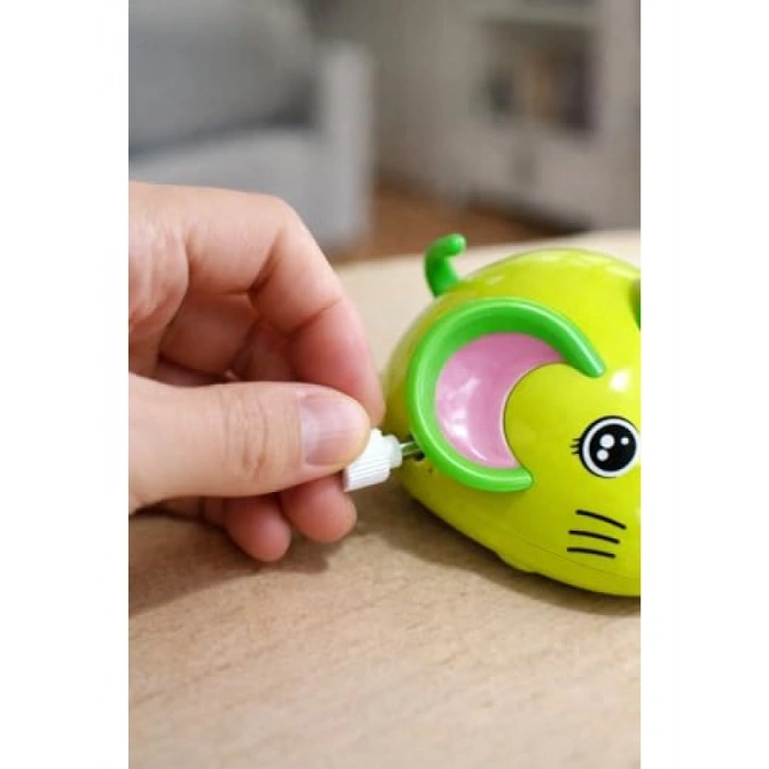 Kurmalı Hareketli Kedi Köpek Oyuncağı, Pilsiz İnteraktif