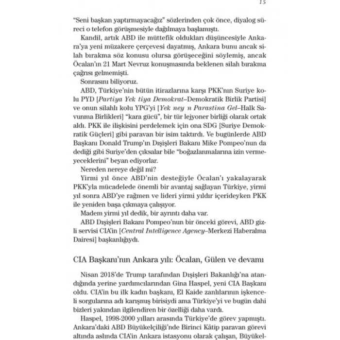 Kürt Kapanı; Şamdan Iİmralıya Ocalan - Murat Yetkin
