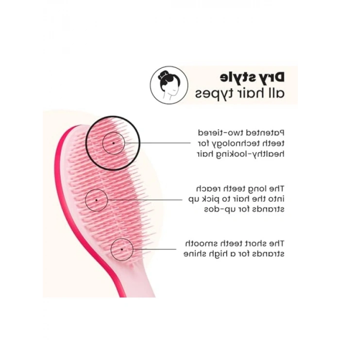 Kuru Şekillendirme için Saç Şekillendirici Fırça - Tatlı Pembe