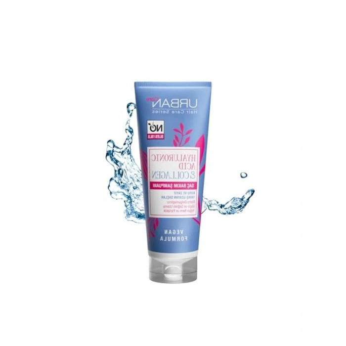 Kuru ve Cansız Saçlar için Vegan Şampuan, 250 ml Hyaluronik Asit İçerir