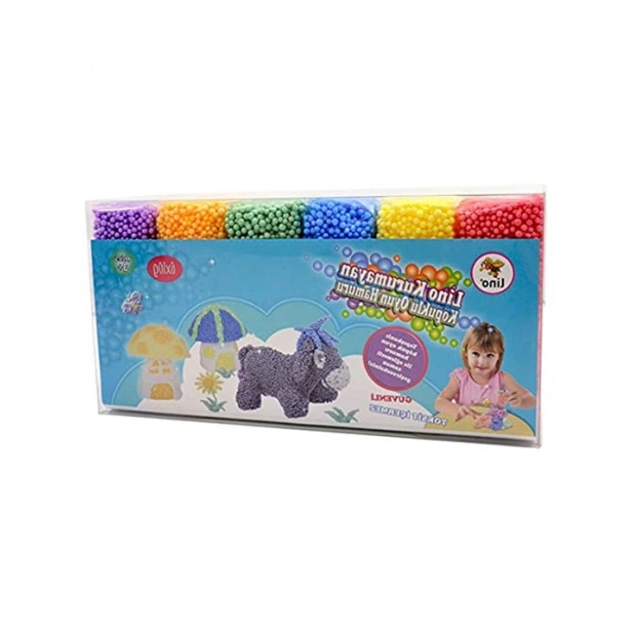 Kurumayan Köpüklü Oyun Hamuru Seti, 10 Grlık 6lı Paket
