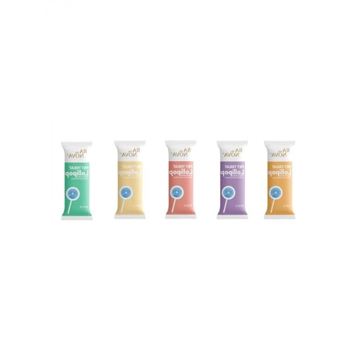Kurutulmuş Kedi Lolipop Ödül Maması, Ranova Malt, 1,4 g x 5 Adet
