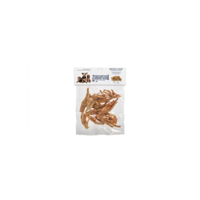 Kurutulmuş Tavuk Ayak - 100 Gram Çiğneme Ödülü