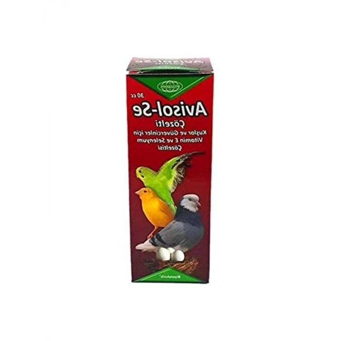 Kuşlar için E Vitamini, 30 Cc, Sağlıklı Beslenme Desteği