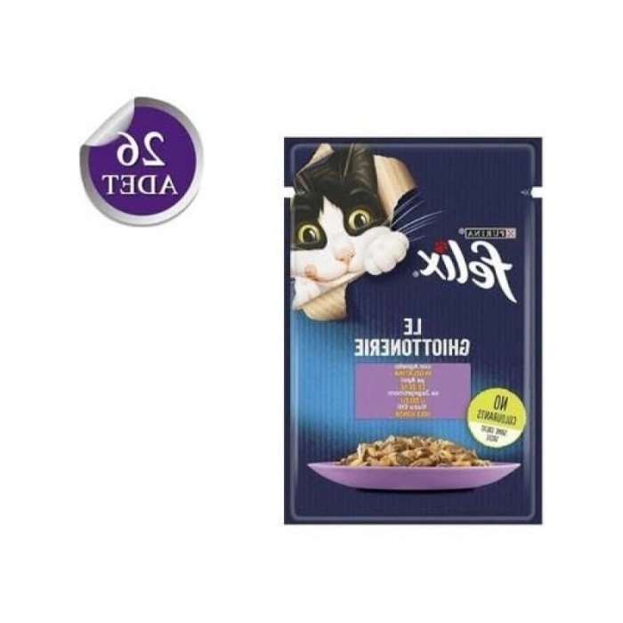 Kuzu Etli Kedi Yaş Mama - 26 x 80 gr