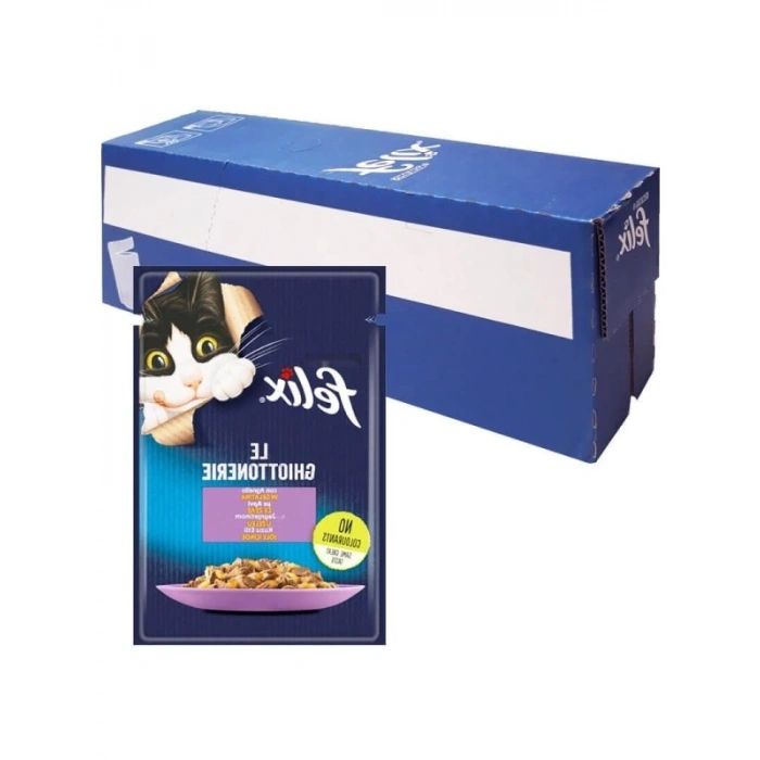 Kuzu Etli Kedi Yaş Mama - 26 x 80 gr