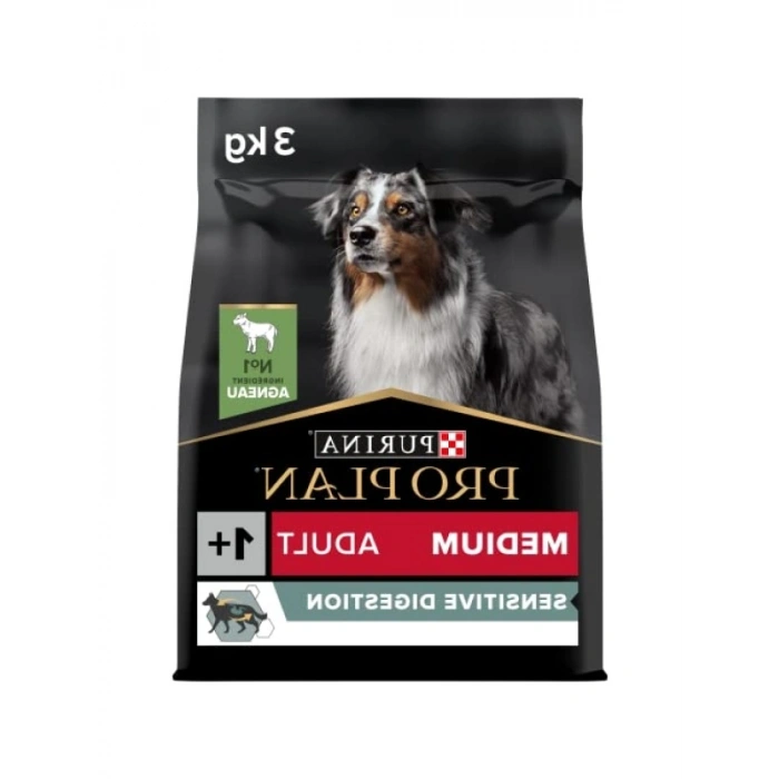 Kuzu Etli Orta Irk Köpek Maması 3 Kg