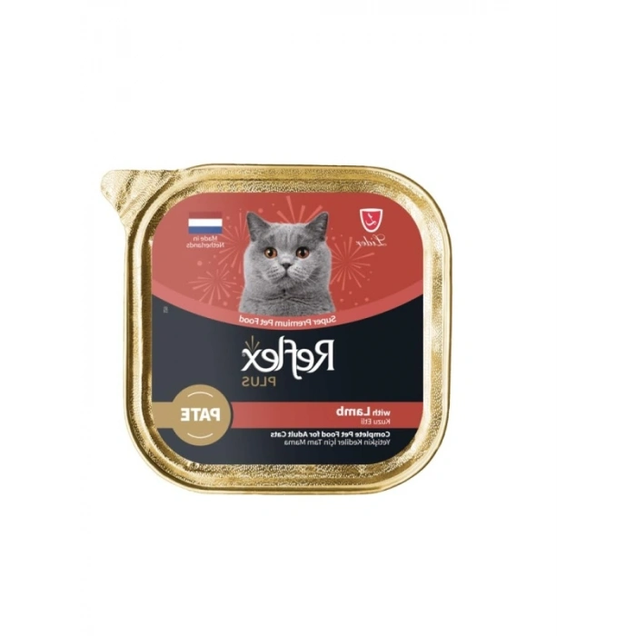 Kuzu Etli Yetişkin Kedi Maması - 85 Gr Pate