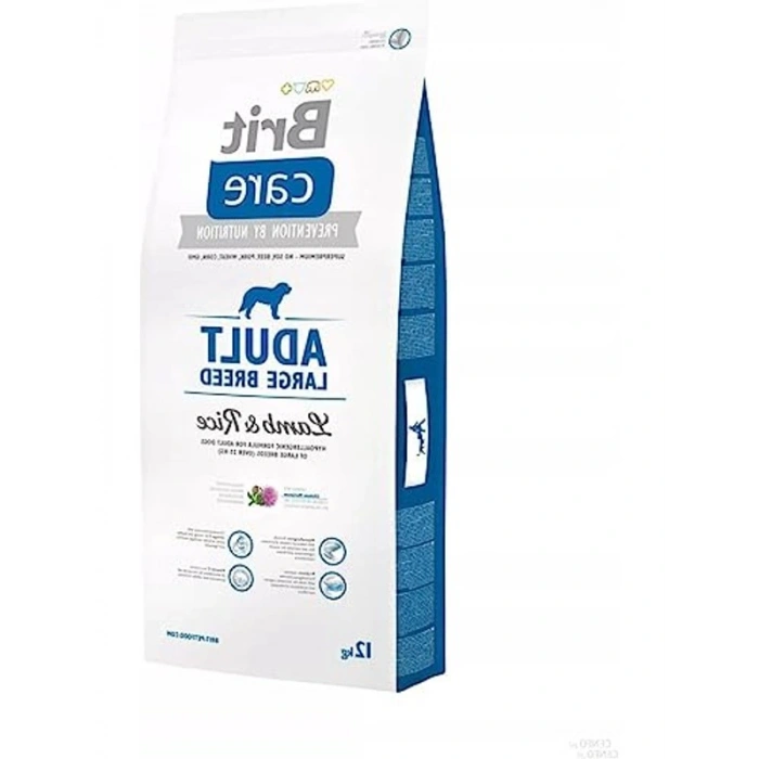 Kuzu ve Pirinçli Büyük Irk Kuru Köpek Maması, 12 Kg