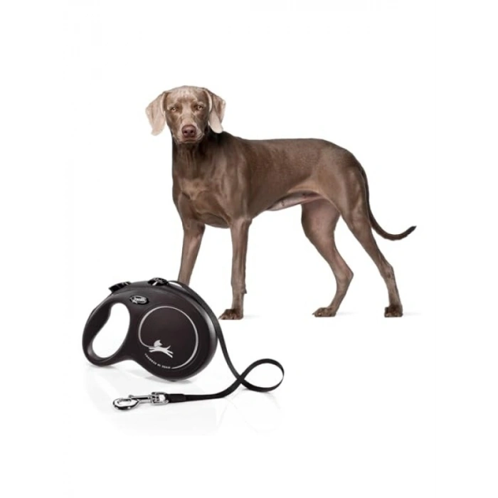 L Beden 5MT Siyah Şerit Tasma