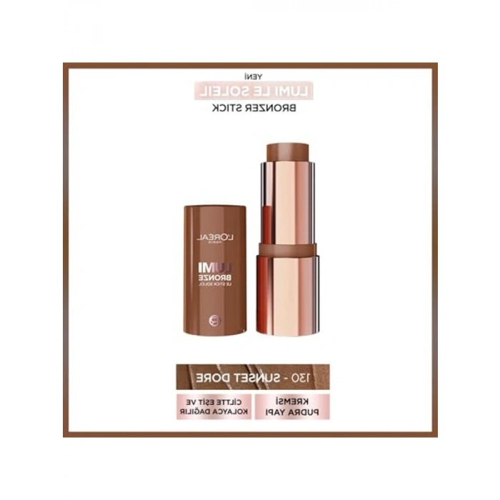 LOreal Cosmetics Lumi Bronzlaştırıcı Stick - 130 Sunset Dore