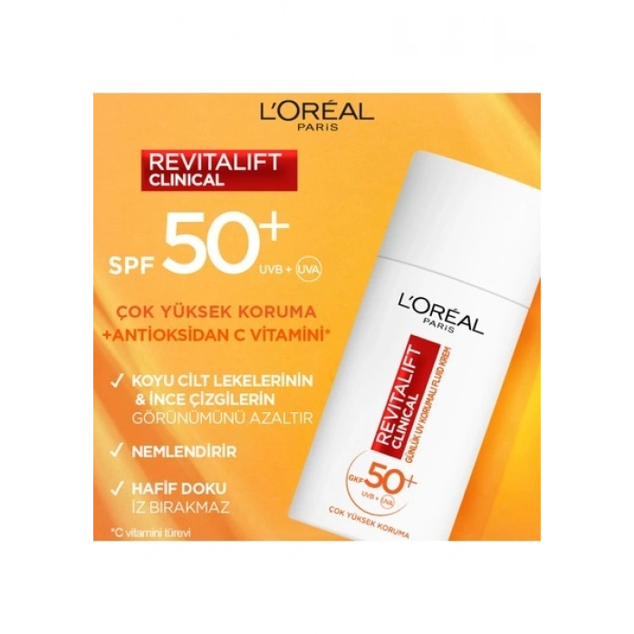 LOréal Paris 2li Revitalift Clinical Vitamin C Uv Fluid Seti