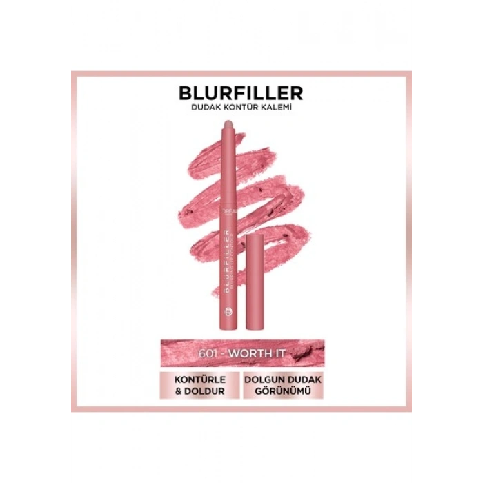Loréal Paris Blurfiller Dudak Kontür Kalemi - 601 Worth It