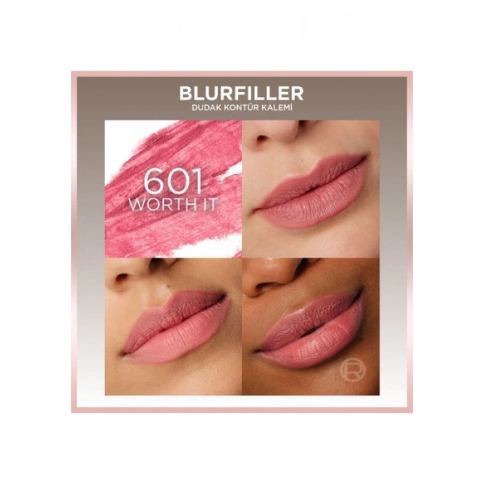 Loréal Paris Blurfiller Dudak Kontür Kalemi - 601 Worth It