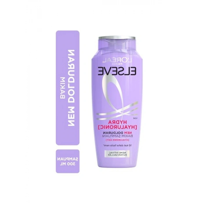 LOréal Paris Elseve Hydra [Hyaluronic] Nem Dolduran Bakım Şampuanı 300 ml