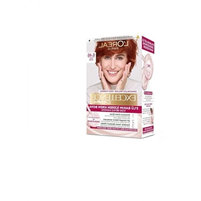 LOreal Paris Excellence Creme Saç Boyası 6.46 Kızıl Bakır