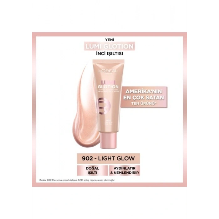 LOréal Paris Glotion All-In-One Doğal Işıltı 902 - Light Glow