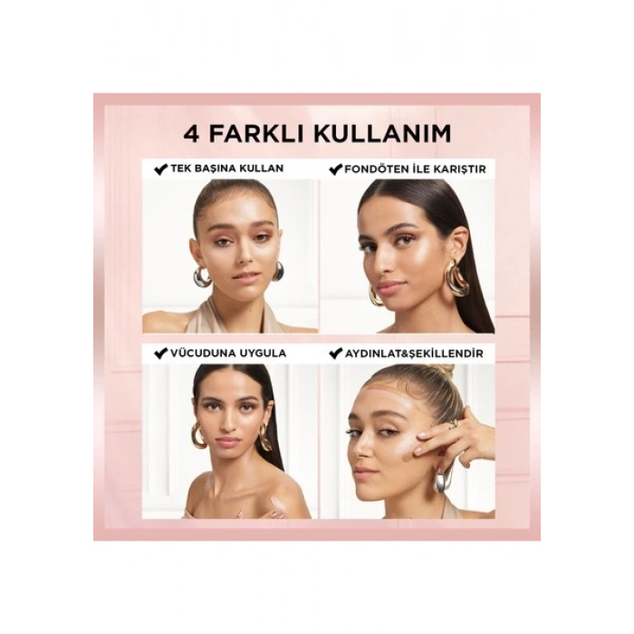 LOréal Paris Glotion All-In-One Doğal Işıltı 902 - Light Glow