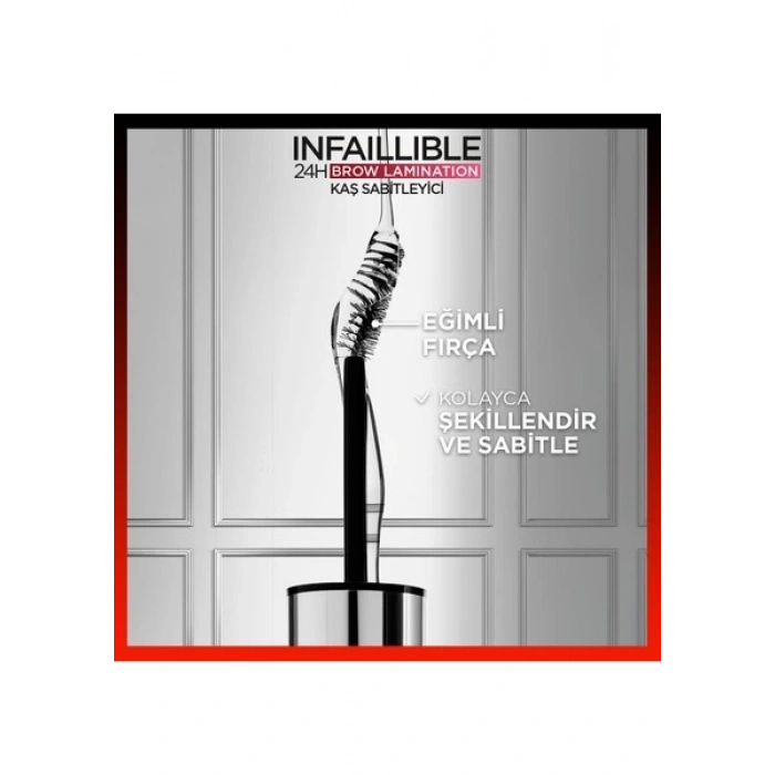 Loréal Paris Infaillible 24H Brow Lamination Şeffaf Kaş Sabitleyici