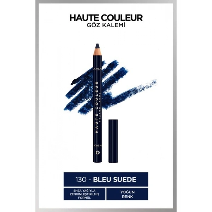 LOréal Paris Loreal Paris Panorama Blue Suede Maskara + Haute Couleur Göz Kalemi