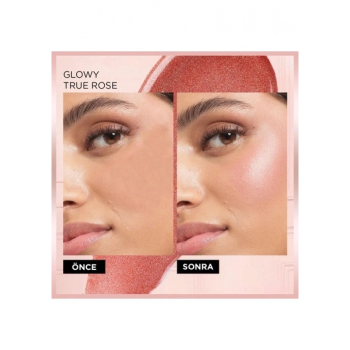 LOréal Paris Lumi Blush Likit Allık - 630 Glowy True Rose