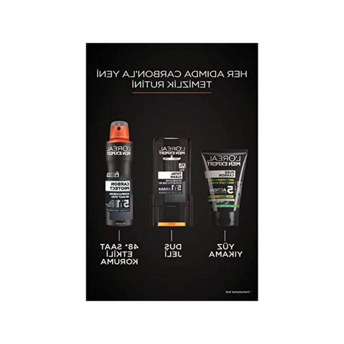 LOreal Paris Men Expert Carbon Protect Anti Perspirant Sprey Deodorant 150 ml